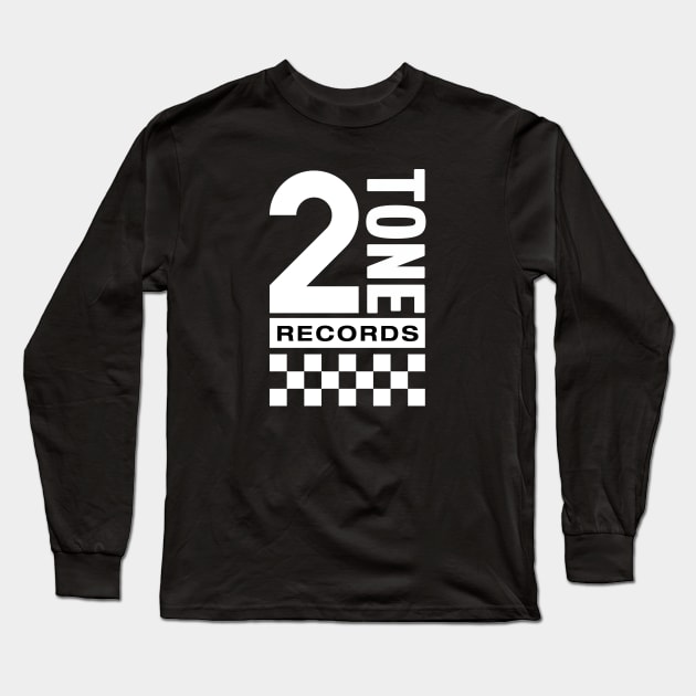 2 Tone Records Long Sleeve T-Shirt by Timeless Chaos